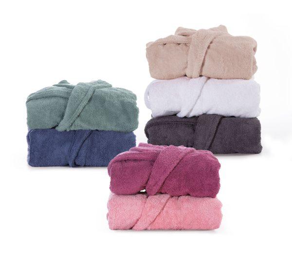 Μπουρνούζι με γιακά Βαμβακερό Nef-Nef Homeware Fresh Green Nef-Nef Homeware 034624 1 6424 L 1