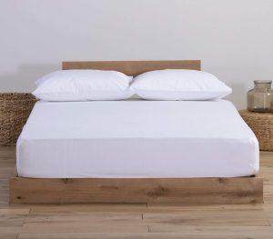 ΣΕΝΤΟΝΙ ΔΙΠΛΟ ΜΕ ΛΑΣΤΙΧΟ NEF-NEF JERSEY WHITE 140X200+30