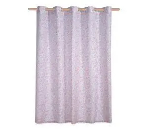 Κουρτίνα Μπάνιου Υφασμάτινη Nef-Nef Homeware Odete Mauve 180x200