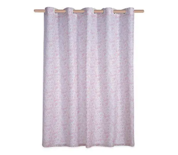 Κουρτίνα Μπάνιου Υφασμάτινη Nef-Nef Homeware Odete Mauve 180x200