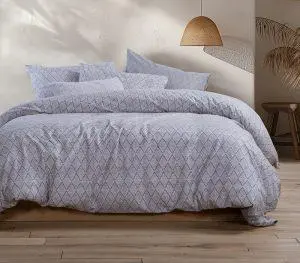 Σετ Σεντόνια Μονά Φανελένια Nef-Nef Homeware Torredo Grey 160x260