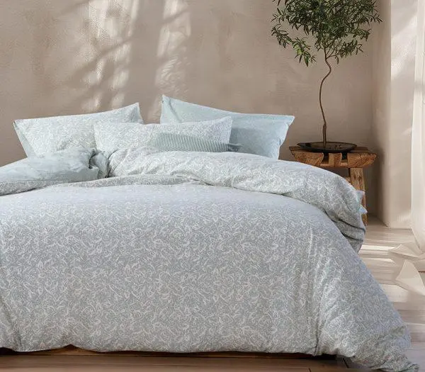 Σετ Σεντόνια Μονά Φανελένια Nef-Nef Homeware Sorial Mint 160x260