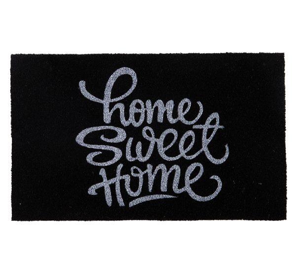 Ταπέτο Εισόδου Nef-Nef Homeware Sweet Home Black 45x75 Nef-Nef Homeware Ταπέτο Εισόδου Nef-Nef Homeware Sweet Home Black 45x75