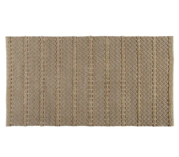 Χαλί Διαδρόμου Βαμβακερό Nef-Nef Homeware Clodia Olive 70x140