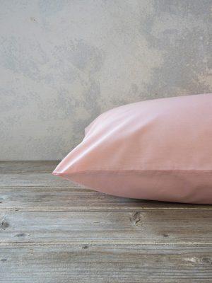 Σετ Μαξιλαροθήκες Ύπνου 2τμχ Nima Home Unicolors Light Pink 52x72