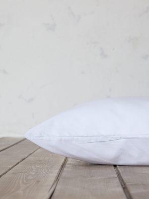 Σετ Μαξιλαροθήκες Ύπνου 2τμχ Nima Home Unicolors White 52x72