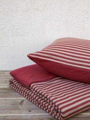 Nima Home Σετ Παπλωματοθήκη Μονή Jersey - Suave Terracotta 160x240