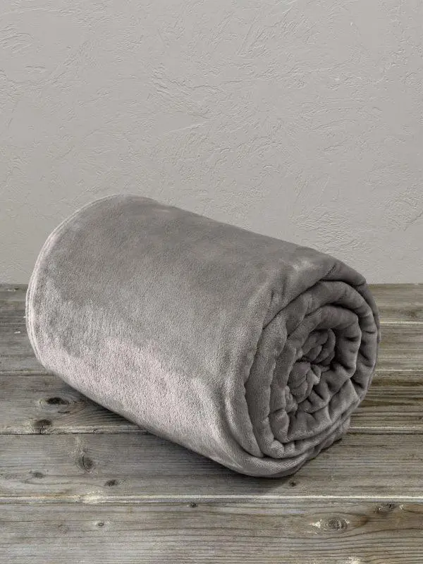 Kocoon Home Κουβέρτα Υπέρδιπλη Fleece 220x240 - Meleg Gray