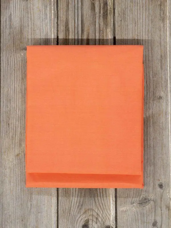 Nima Home Σεντόνι Ημίδιπλο Unicolors - Vivid Coral 180x260