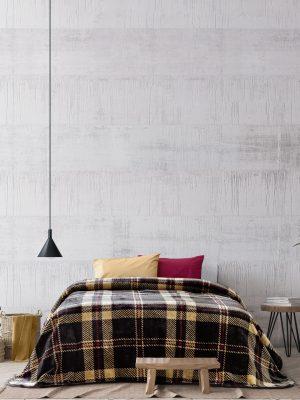 Kocoon Home Κουβέρτα Βελουτέ Υπέρδιπλη 220x240 - Olivia
