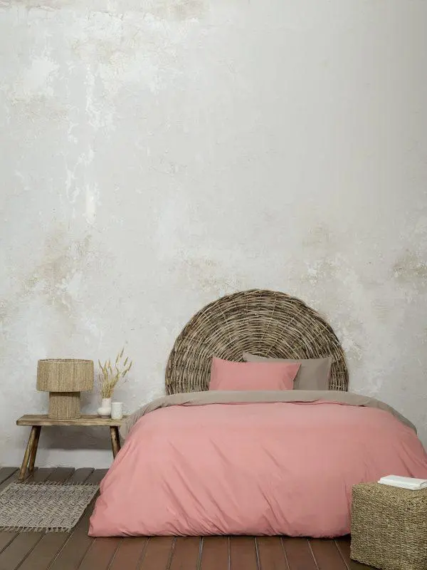 Nima Home Σετ Παπλωματοθήκη Μονή Abalone - Brown / Terracotta 160x240