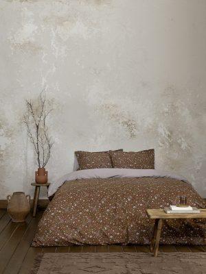 Nima Home Σετ Παπλωματοθήκη Μονή Φανελένια - Wildflower 160x240