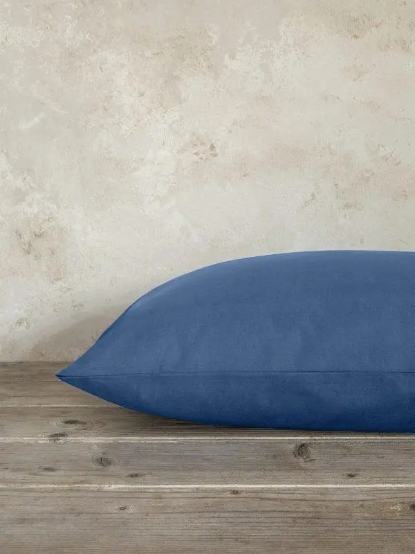 Σετ Μαξιλαροθήκες Ύπνου 2τμχ Nima Home Unicolors Dark Denim 52x72