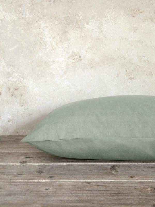 Σετ Μαξιλαροθήκες Ύπνου 2τμχ Nima Home Unicolors Rock Green 52x72 Nima Home Σετ Μαξιλαροθήκες Ύπνου 2τμχ Nima Home Unicolors Rock Green 52x72