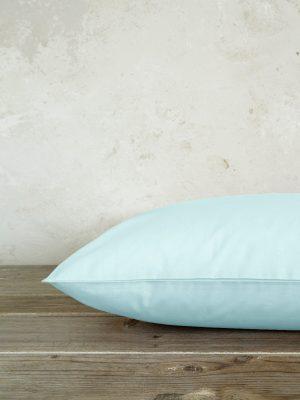 Σετ Μαξιλαροθήκες Ύπνου 2τμχ Nima Home Unicolors Light Aqua 52x72