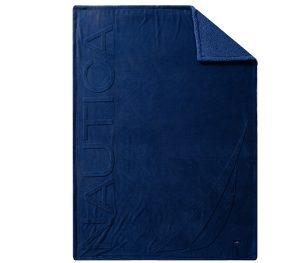 Κουβέρτα Καναπέ Γούνινη Nef-Nef Homeware X Nautica Coast True Navy 130x180