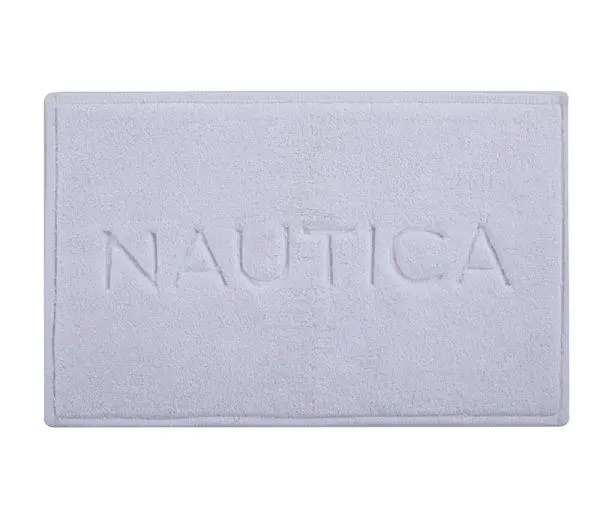 Χαλάκι Μπάνιου Nef-Nef Homeware X Nautica Coast White 50x80