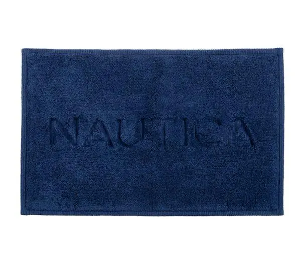 Χαλάκι Μπάνιου Nef-Nef Homeware X Nautica Coast True Navy 50x80