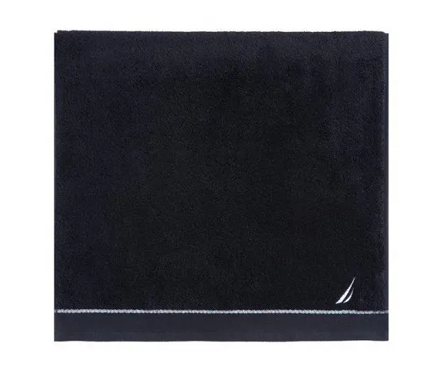 Πετσέτα Σώματος 600gr/m2 Nef-Nef Homeware X Nautica Coast Black 70x140