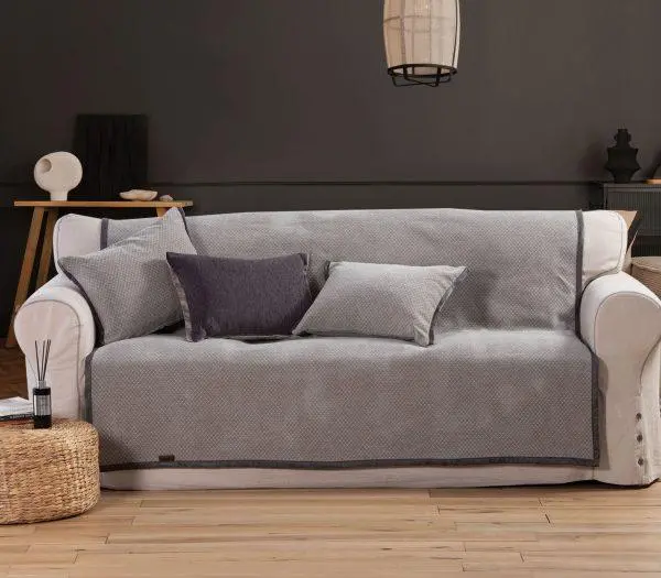 Ριχτάρι Πολυθρόνας Nef-Nef Brand Grey 170x180