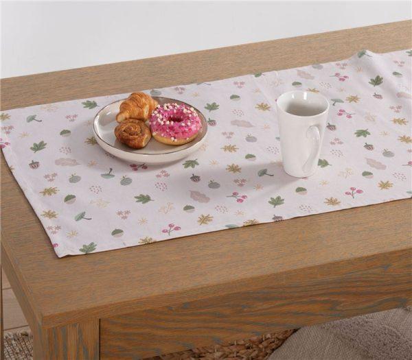 Τραβέρσα Nef-Nef Homeware Forest White 45x140 Nef-Nef Homeware Τραβέρσα Nef-Nef Forest White 45x140