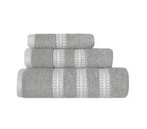 Σετ Πετσέτες 3τμχ 480gr/m2 Nef-Nef Promise Grey