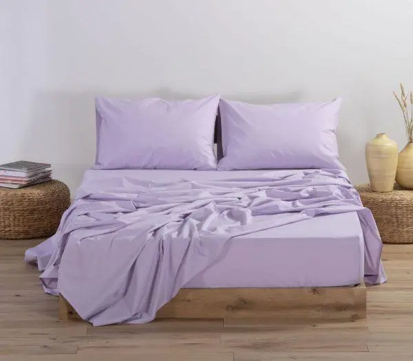 ΣΕΝΤΟΝΙ ΗΜΙΔΙΠΛΟ ΜΕ ΛΑΣΤΙΧΟ NEF-NEF BASIC LAVENDER 120Χ200+30