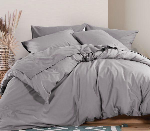 Παπλωματοθήκη Υπέρδιπλη Nef-Nef Homeware Basic Light Grey 230x240 Nef-Nef Homeware LG 3