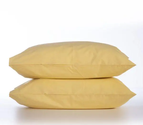 Σετ Μαξιλαροθήκες 2τμχ Nef-Nef Basic Yellow 52x72