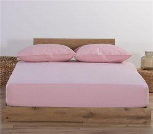 ΣΕΝΤΟΝΙ ΜΑΚΟ ΜΟΝΟ ΜΕ ΛΑΣΤΙΧΟ NEF-NEF JERSEY PINK 100×200+30