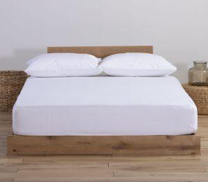 ΣΕΝΤΟΝΙ ΜΑΚΟ ΜΕ ΛΑΣΤΙΧΟ NEF-NEF KING SIZE JERSEY WHITE 180X200+35