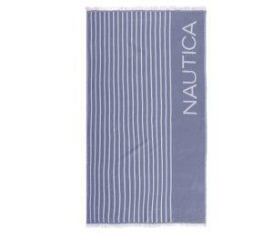 Πετσέτα Θαλάσσης Nef-Nef X Nautica Stripe Denim 90x170
