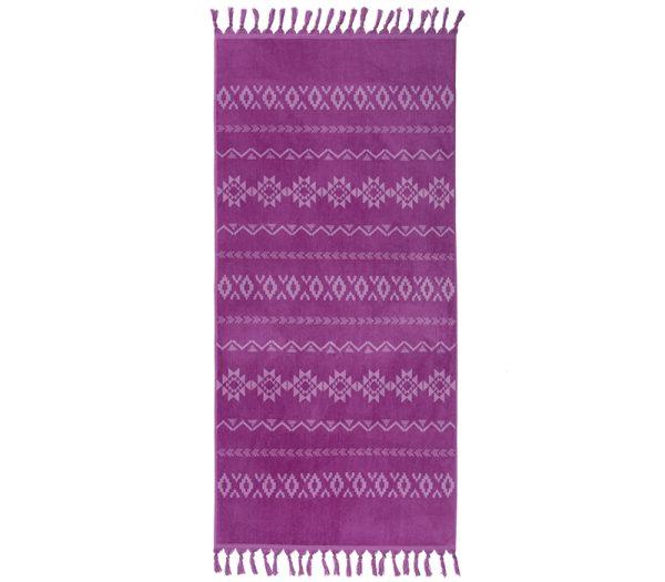 Πετσέτα Θαλάσσης Nef-Nef Sensoria Purple 80×160