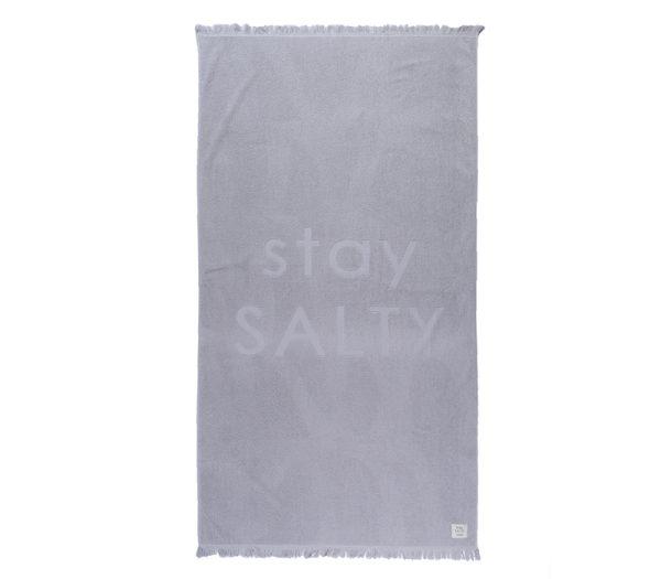 Πετσέτα Θαλάσσης Nef-Nef Homeware Stay Salty Silver 90x170 Nef-Nef Homeware Πετσέτα Θαλάσσης Nef-Nef Stay Salty Silver 90x170