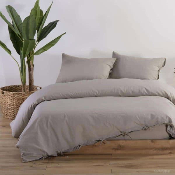 παπλωματοθήκη king size nef nef cotton linen