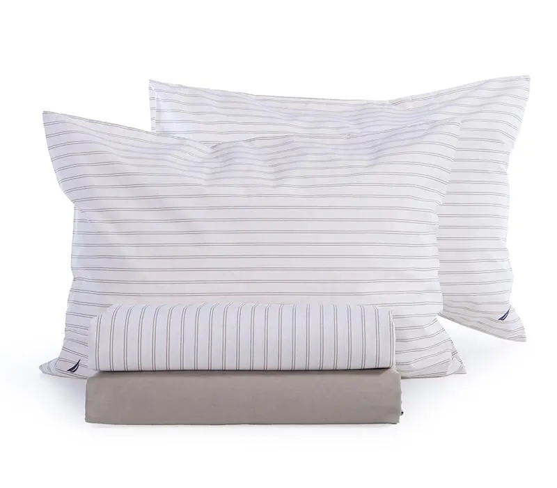 Σετ Σεντόνια Υπέρδιπλα Περκάλι Nef-Nef Homeware X Nautica Coast Ecru 240x270 Nef-Nef Homeware X Nautica Σετ Σεντόνια Υπέρδιπλα Περκάλι Nef-Nef Homeware X Nautica Coast Ecru 240x270