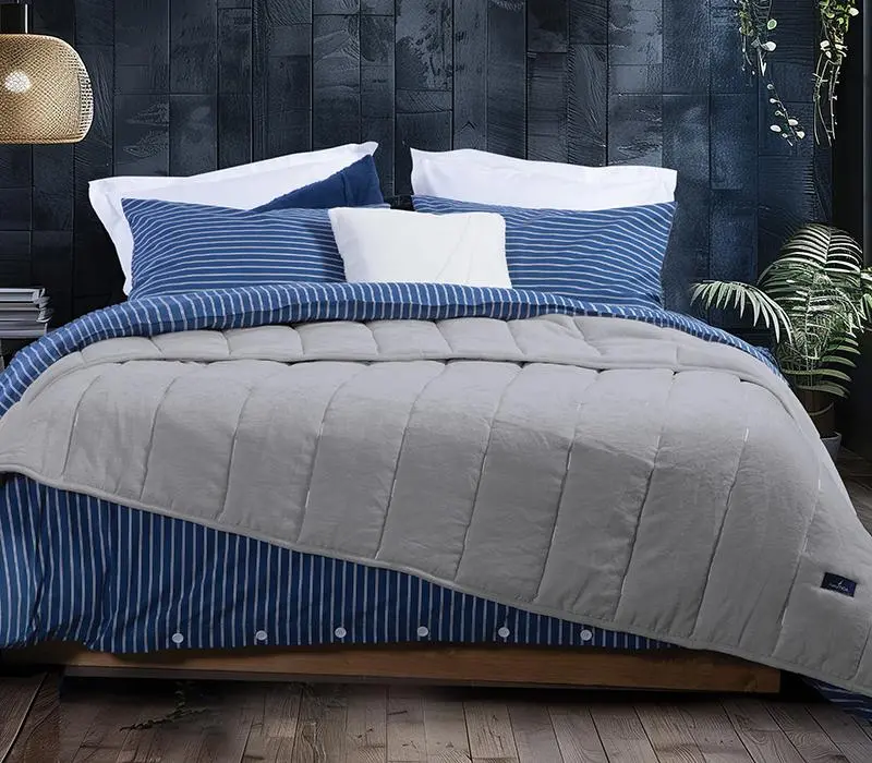 Κουβερτοπάπλωμα Υπέρδιπλο Nef-Nef Homeware X Nautica Coast Grey 240x220 Nef-Nef Homeware X Nautica Κουβερτοπάπλωμα Υπέρδιπλο Nef-Nef Homeware X Nautica Coast Grey 240x220