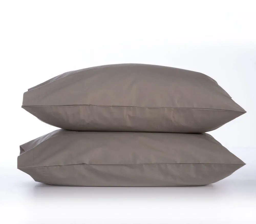 Σετ Μαξιλαροθήκες Ύπνου 2τμχ Nef-Nef Homeware Basic Mocca 52x72 Nef-Nef Homeware ΜΑΞΙΛΑΡΟΘΗΚΕΣ ΣΕΤ 2 ΤΕΜΑΧΙΩΝ NEF-NEF BASIC MOCCA 52Χ72