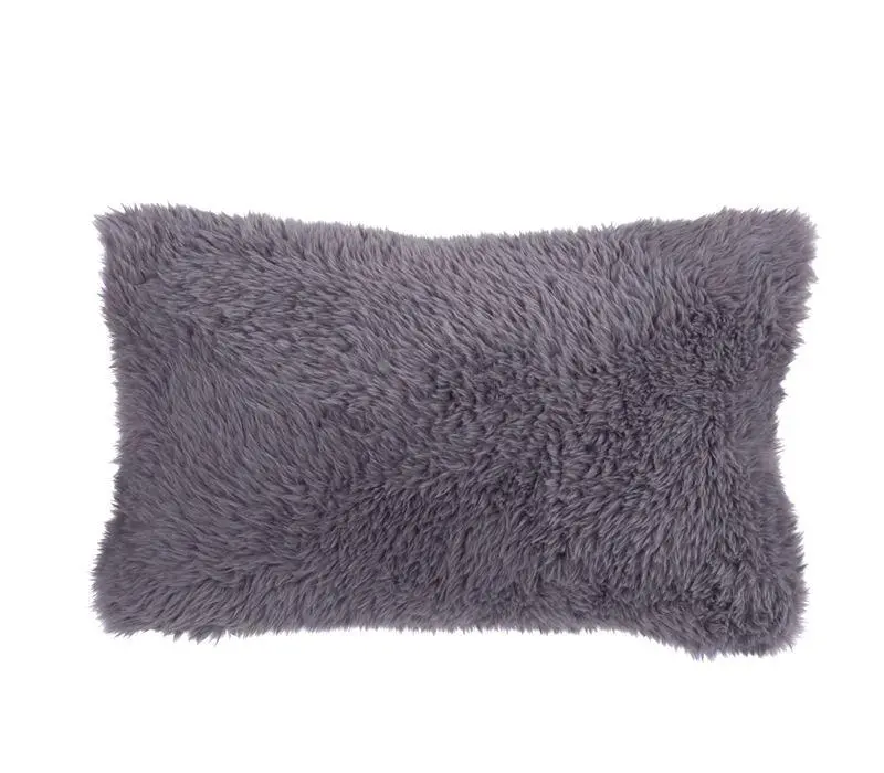Διακοσμητικό Μαξιλάρι Γούνινο Nef-Nef Homeware Iverson Grey 33x55 Nef-Nef Homeware I 2
