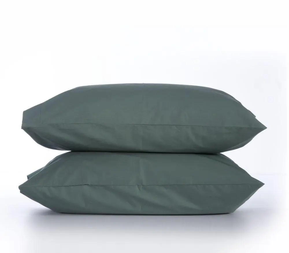 Σετ Μαξιλαροθήκες Ύπνου 2τμχ Nef-Nef Homeware Basic Green 52x72 Nef-Nef Homeware ΣΕΤ ΜΑΞΙΛΑΡΟΘΗΚΕΣ 2ΤΜΧ NEF-NEF BASIC 52Χ72 GREEN