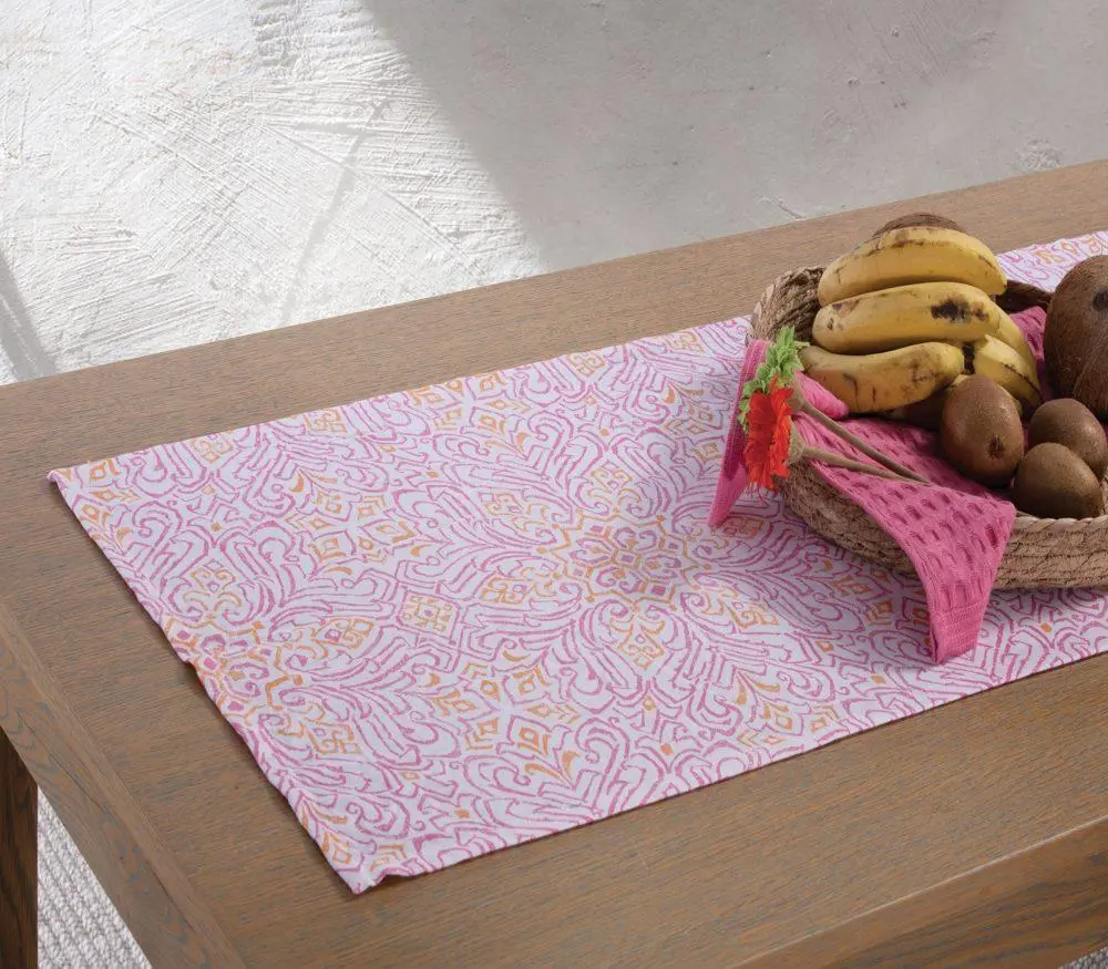 Τραβέρσα Nef-Nef Homeware Roman Fuchsia 45x140 Nef-Nef Homeware Nef Nef Roman Fuchsia 45x140