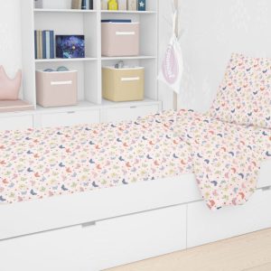 Dimcol ΠΑΠΛΩΜΑ ΕΜΠΡΙΜΕ kids Butterfly 49 160X240 Rotary Print Cotton 100%