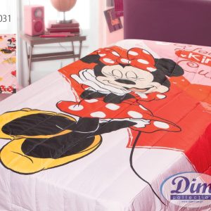 Dimcol ΚΟΥΒΕΡΛΙ Disney MINNIE 31 160Χ250 Digital Print Micro