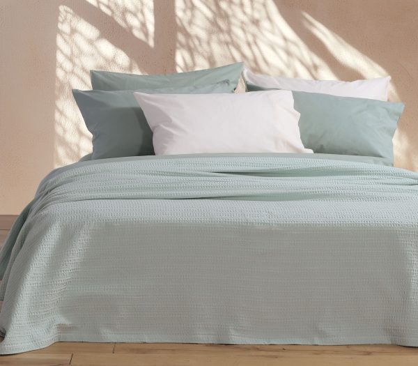 Κουβέρτα Υπέρδιπλη Πικέ Nef-Nef Homeware Cool Mint 220x240 Nef-Nef Homeware 027989 4 7946 L