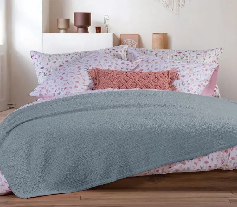 Κουβέρτα Υπέρδιπλη Πικέ Nef-Nef Homeware Cool Dusty Blue 220x240 Nef-Nef Homeware κουβέρτα πικέ υπέρδιπλη nef nef cool dusty blue (1)