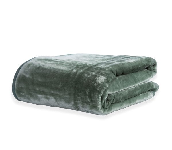 Κουβέρτα Υπέρδιπλη Βελουτέ Nef-Nef Homeware Loft Green 220x240 Nef-Nef Homeware 5205495497600 9186 L