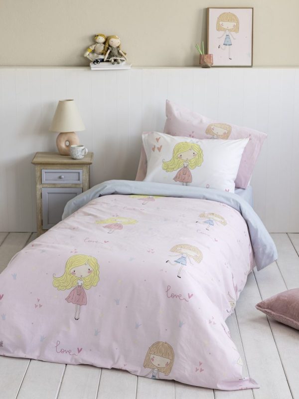 Σετ Παιδική Παπλωματοθήκη Μονή Nima Home Lovely 160×240 Nima Home 5206482147072 scaled