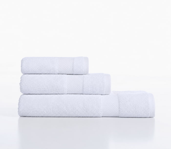 Σετ Πετσέτες Μπάνιου 3τμχ 500gr/m2 Nef-Nef Homeware Delight White Nef-Nef Homeware dlght wh