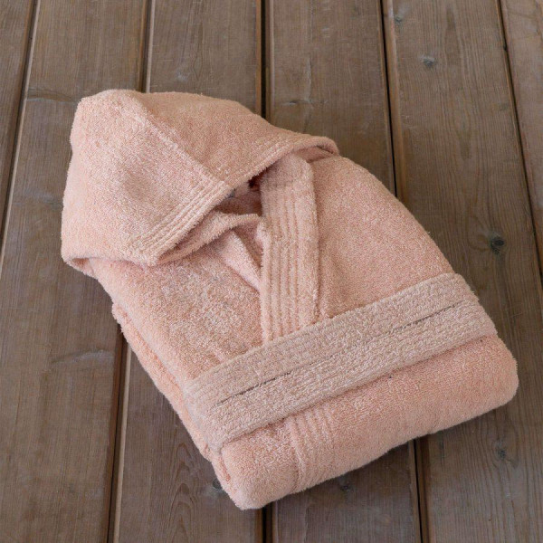 Μπουρνούζι με Κουκούλα Kocoon Home Molle Blush Pink Kocoon Home 20240618142057 kocoon molle gynaikeio mpournouzi me koukoula blush pink