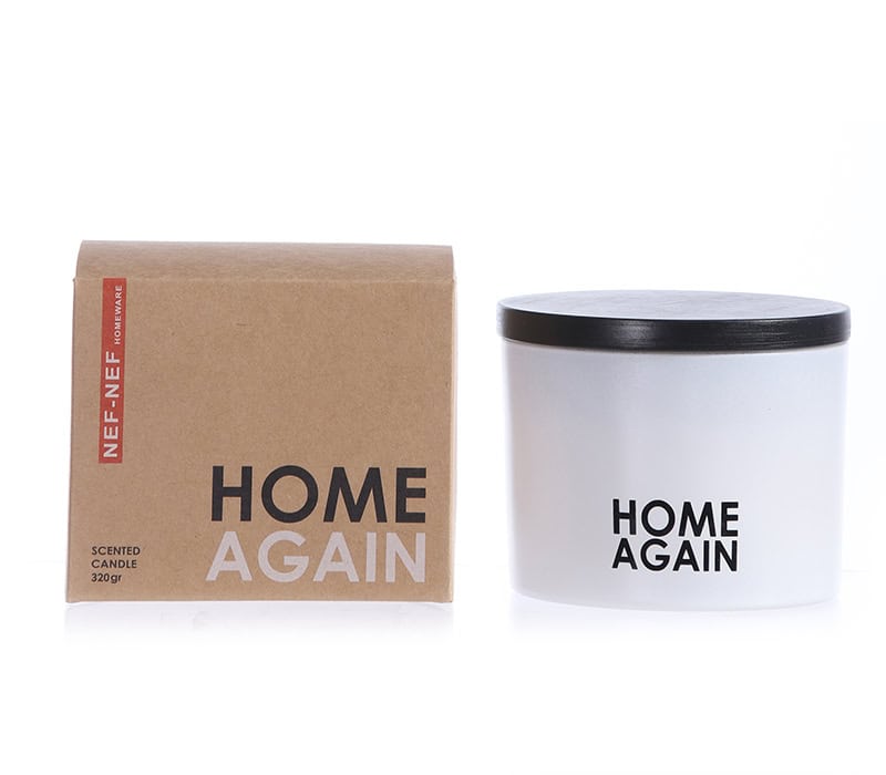 Αρωματικό Κερί Nef-Nef Homeware Home Again White 320gr Nef-Nef Homeware Αρωματικό Κερί Nef-Nef Homeware Home Again White 320gr